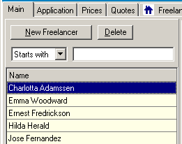 freelancer list