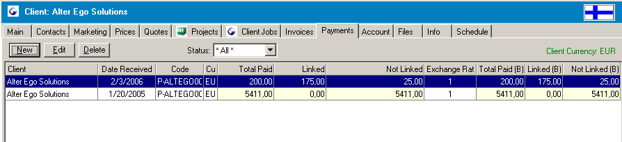 payments