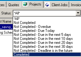 project status