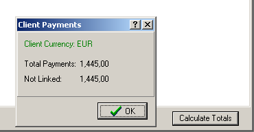 totals payments