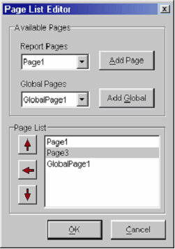 Editor Page List